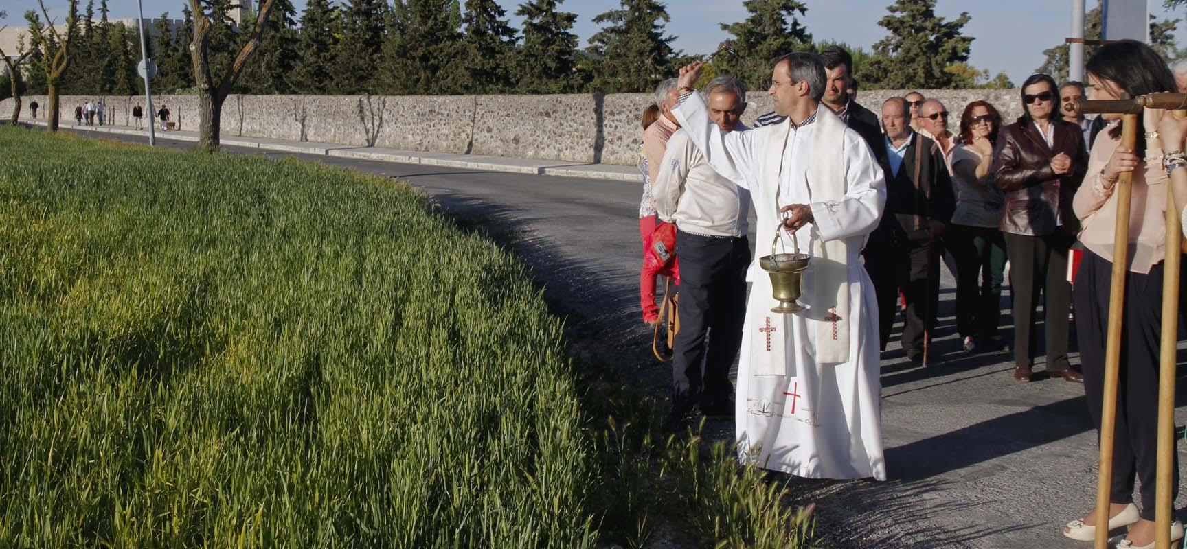 Procesión de San Isidro en Cuéllar