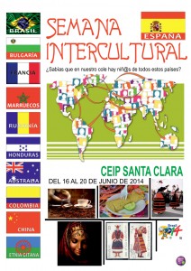 Cartel de la semana Intercultural