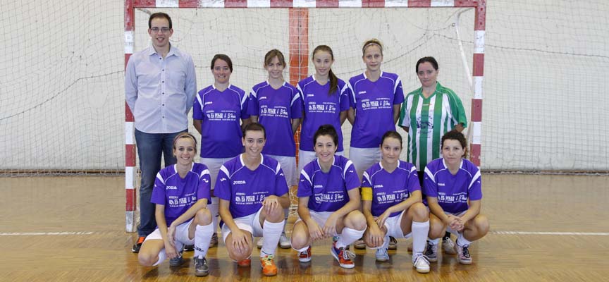 Equipo senior del FS Autoescuela El Pinar & El Henar para la temporada 2014-15.