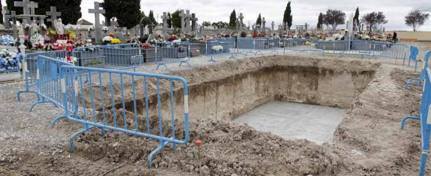Comienzan los trabajos de ampliación del cementerio de Cuéllar