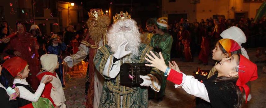 Los niños de la comarca esperan con ilusión la llegada de los Reyes Magos