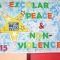 Los escolares: en pro de la Paz y la no violencia