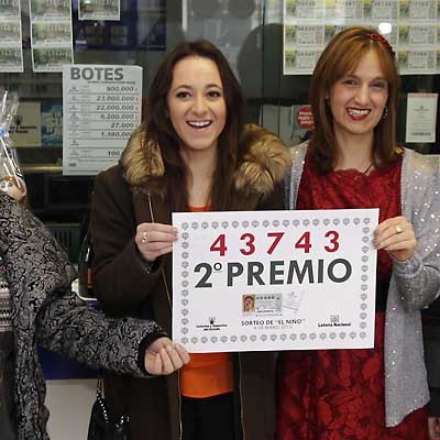 El segundo premio de la Lotería del Niño deja 750.000 euros en la comarca