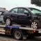 Una mujer herida leve tras perder el control de su vehículo en la carretera de Valladolid