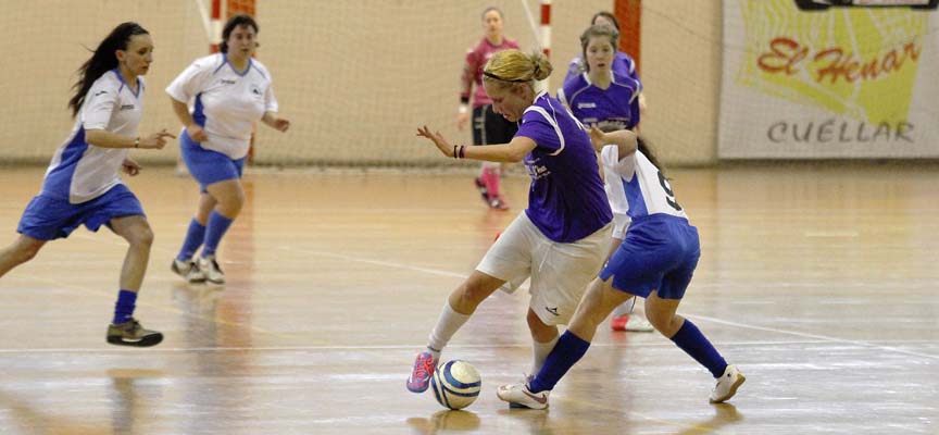 Imagen del partido entre FS Autoescuela El Pinar & El Henar y Unión Tudela.