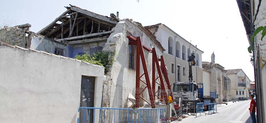 La Fundación de la Magdalena continuará consolidando el edificio anexo al antiguo hospital