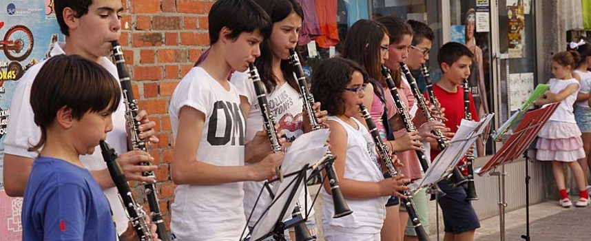 Los alumnos de la Escuela de Música de Cuéllar realizan hoy una audición en Olombrada