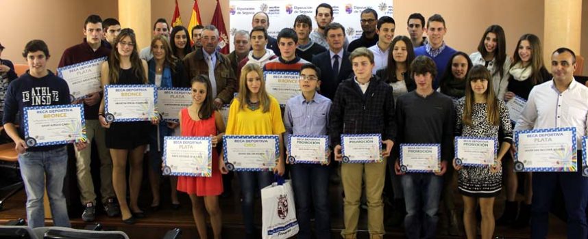 Una veintena de deportistas de la comarca  entre los 30 becados por la Diputación de Segovia