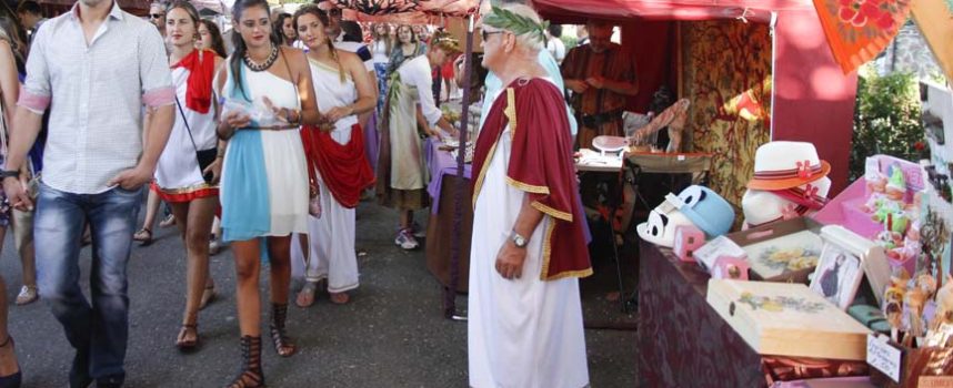 El Mercado Romano de Coca devolvió a la villa su esplendor