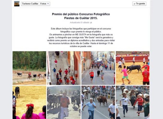 Turismo Cuéllar abre en su perfil de Facebook las votaciones del premio del público del Concurso Fotográfico de las fiestas