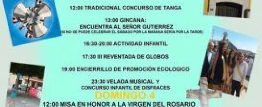 Torregutiérrez inicia sus fiestas en honor a la virgen del Rosario