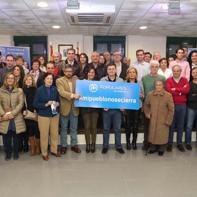El PP presenta la campaña “Mi pueblo no se cierra” a alcaldes y concejales de la comarca