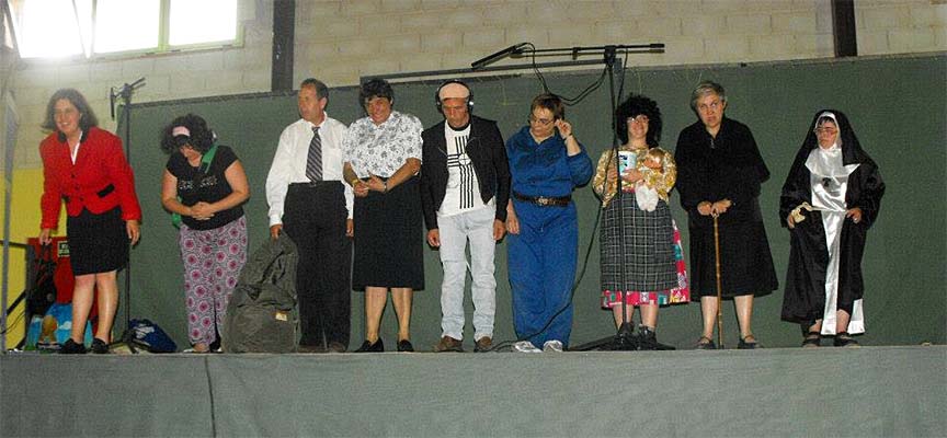 El grupo de Teatro Nuevos Horizontes actuó en la primera edición de las Jornadas.