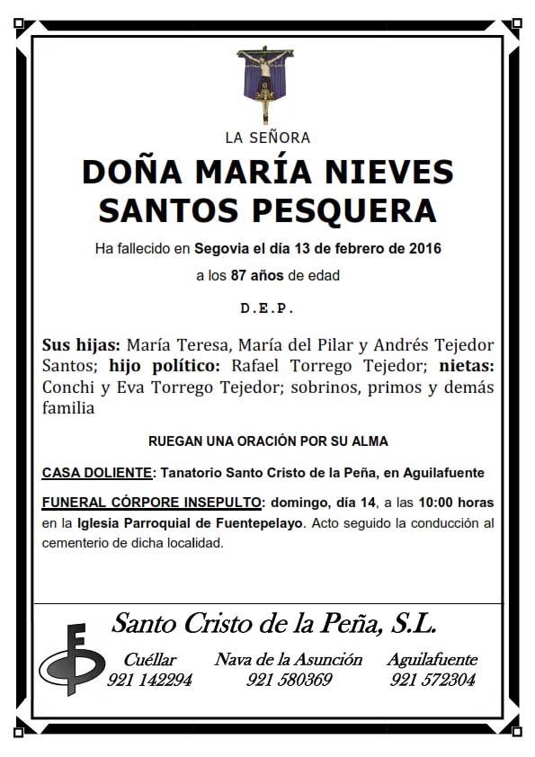 Nieves Santos Pesquera