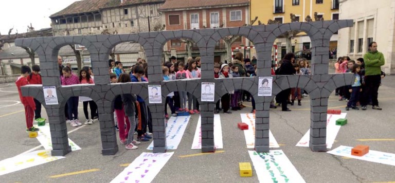 Los alumnos de La Villa crearon caminos hacia su acueducto de la Paz