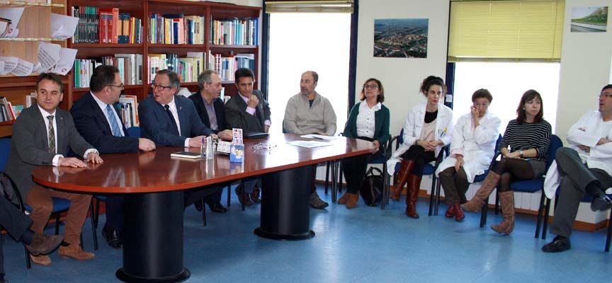 El delegado territorial de la Junta ha visitado el centro de salud de Cantalejo