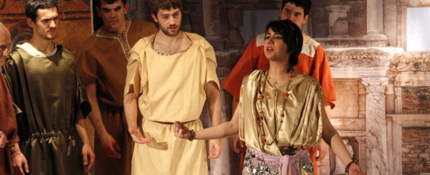 Los Mirmidones se subirán al escenario del teatro romano de Clunia el 5 de mayo