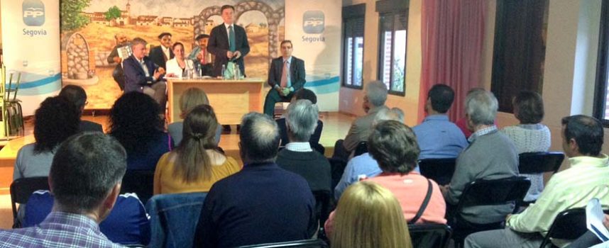 El PP celebró en Fuentesaúco de Fuentidueña una reunión informativa sobre las UBOSTs