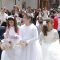 La lluvia deslució la celebración del Corpus Christi en Cuéllar
