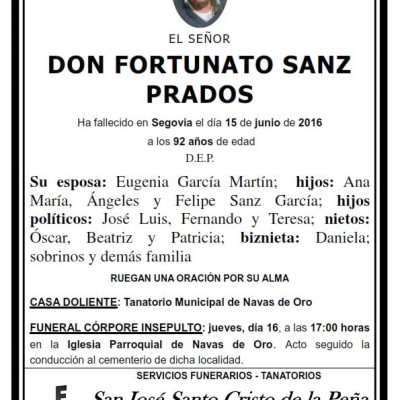 Fortunato Sanz Prados