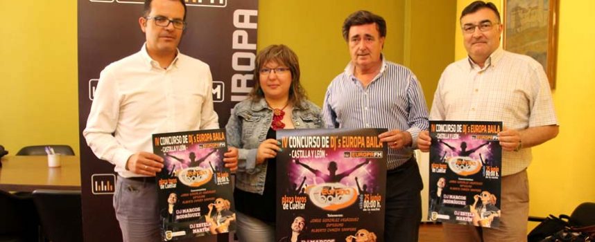 La gira Europa Baila llegará el sábado a la villa con tres Djs arropados por Marcos Rodríguez y Estela Martín