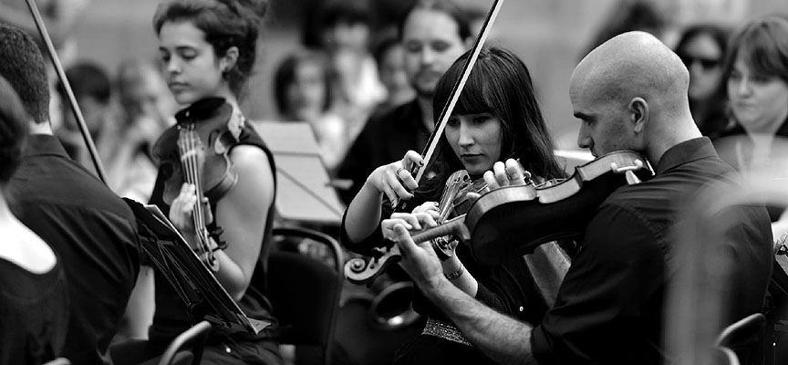 Imagen promocional de la Atlántida Symphony Orchestra.