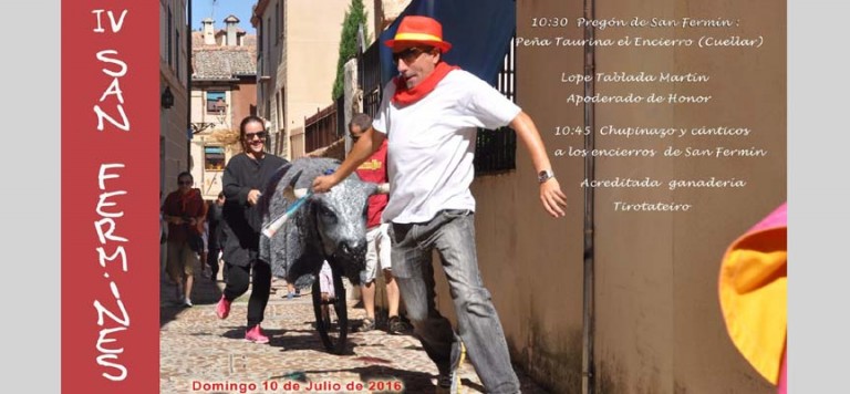 La Peña Taurina El Encierro pregonará el domingo los Sanfermines segovianos