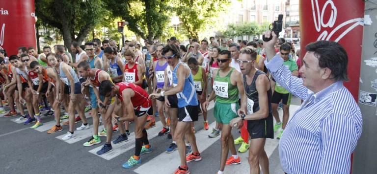 Ricardo Serrano y Elena Espeso se impusieron en la Legua de Cuéllar
