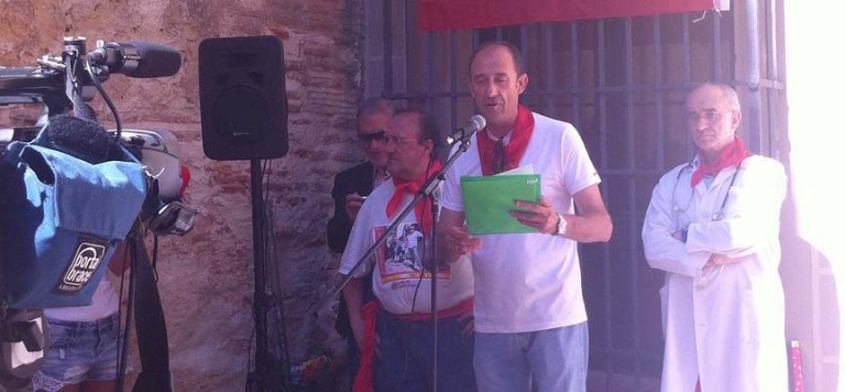 El Encierro abrió los Sanfermines segovianos