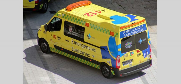 Un herido al salirse su vehículo de la vía en Fuente el Olmo de Íscar