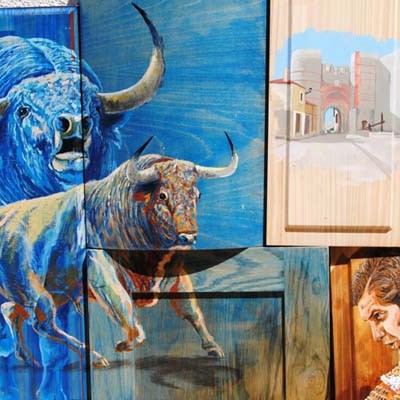 El cuellarano Alfonso Rey inaugura mañana una exposición de pintura en Tenerías
