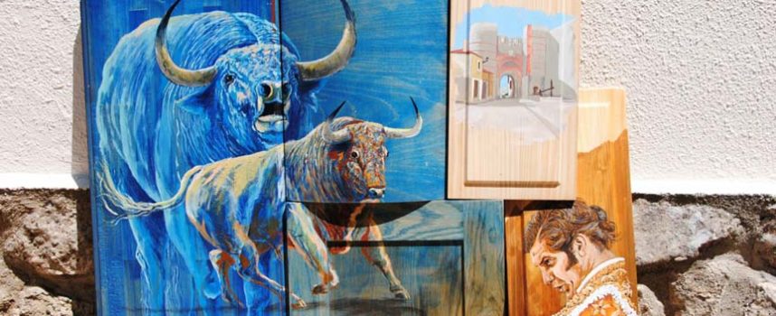 El cuellarano Alfonso Rey inaugura mañana una exposición de pintura en Tenerías