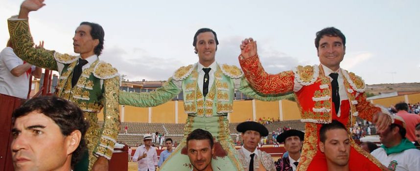 David Mora, Juan del Alamo y Javier Herrero, protagonistas de la corrida principal de la Feria Taurina de Cuéllar