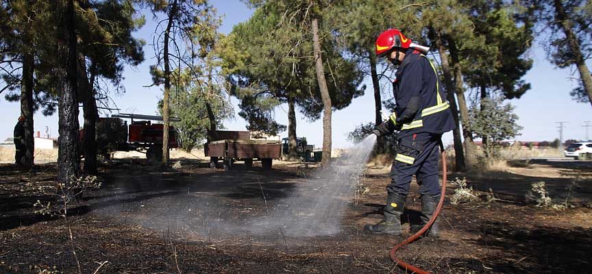 La Junta declara peligro medio de incendios forestales hasta el 10 de febrero