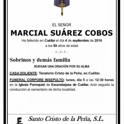 Marcial Suárez Cobos