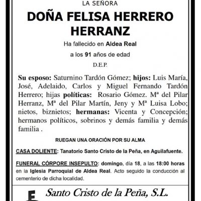 Felisa Herrero Herranz