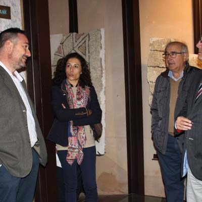 El delegado territorial visitó el Aula Arqueológica de Aguilafuente en su decimoquinto aniversario