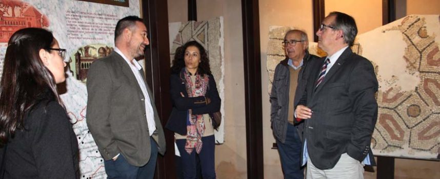 El delegado territorial visitó el Aula Arqueológica de Aguilafuente en su decimoquinto aniversario