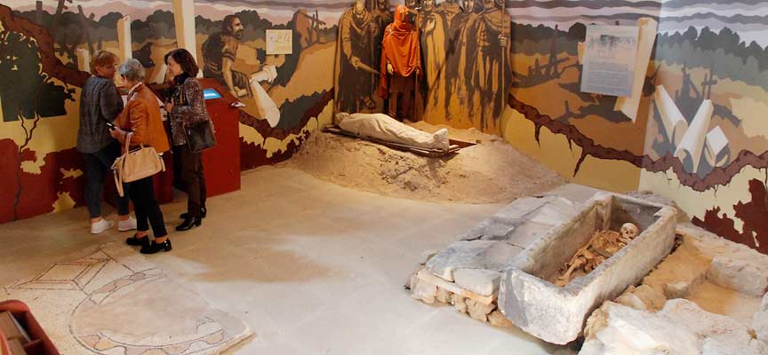 aula-arqueológica-Aguilafuente-santa Lucía