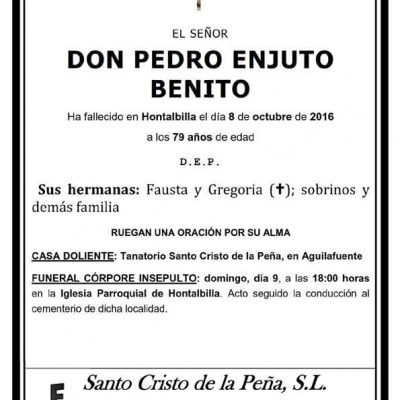 Pedro Enjuto Benito
