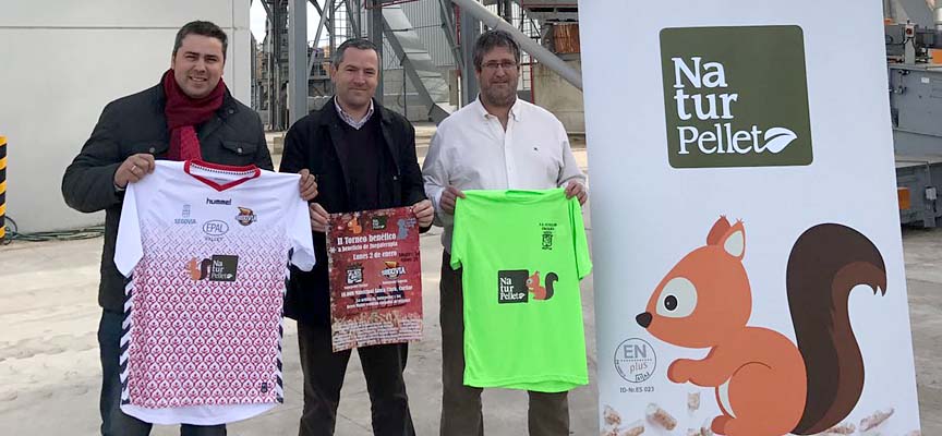 Los presidentes de ambos clubes en la presentación del partido.