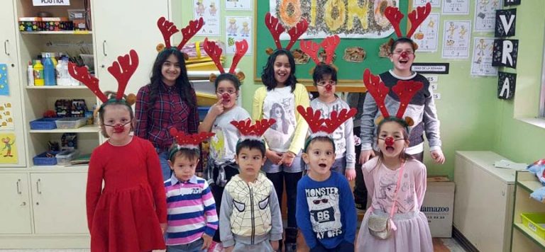 El CRA El Carracillo celebra el comienzo de la Navidad