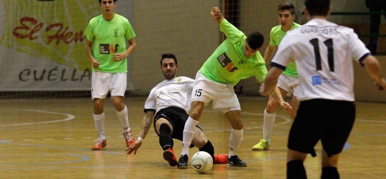 El FS Naturpellet Cuéllar cierra el 2016 con un empate ante el Guardo