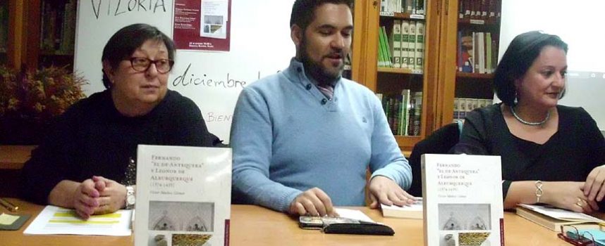 Víctor Muñoz presenta su libro `Fernando “el de Antequera” y Leonor de Alburquerque´