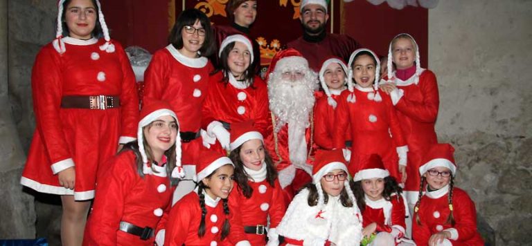 Pasacalles Navideño con Zereia y Batucanta coincidiendo con la visita de Papa Noel