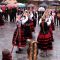 La lluvia no deslució los paloteos en honor a la virgen de Las Candelas en Aguilafuente