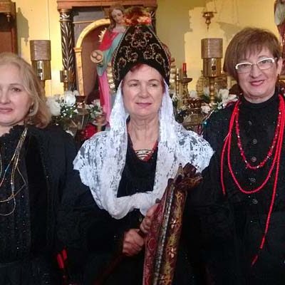 Las mujeres de Fuenterrebollo festejaron a Santa Águeda