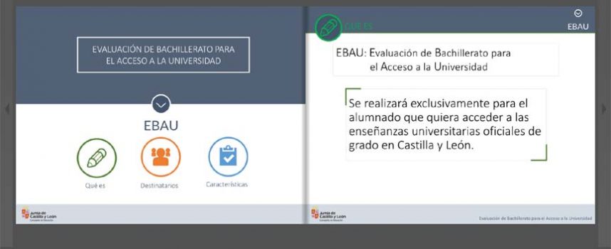 Educación publica una guía informativa sobre la nueva Evaluación de Bachillerato para el Acceso a la Universidad