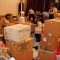 Festeamus logró completar 380 cajas de ropa y alimentos para los refugiados