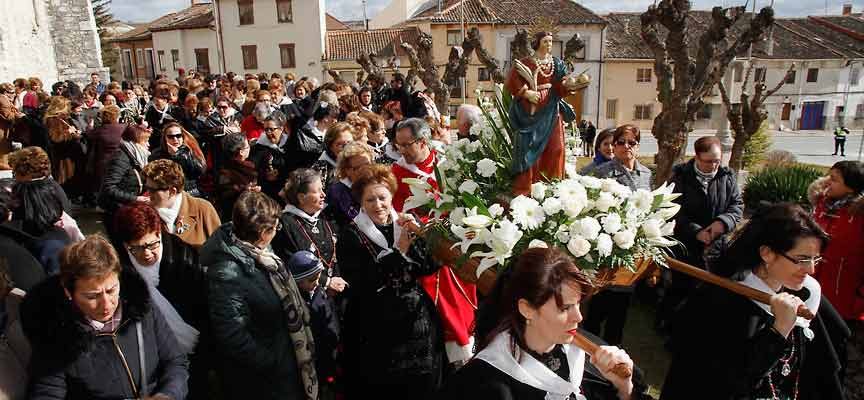 La cofradía de Santa Águeda de Cuéllar celebra sus actos el domingo